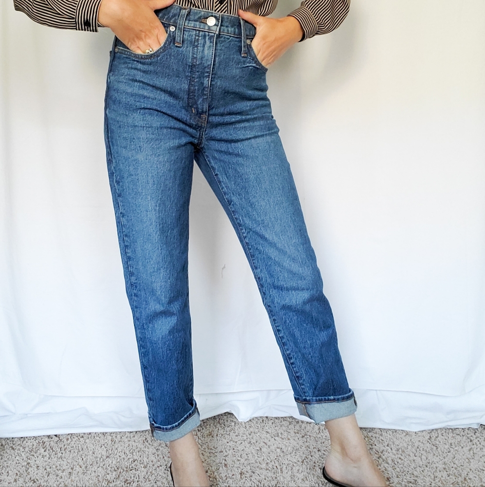 NewWT Vintage Dark Wash Madewell Jeans (25)